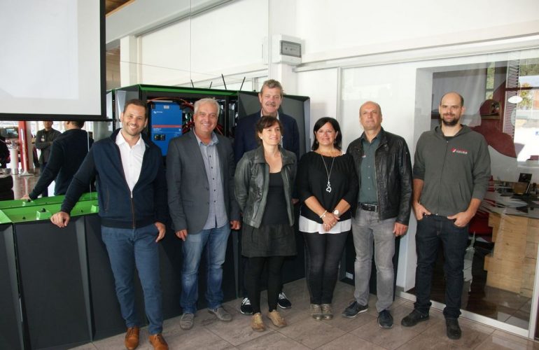 Installation der ersten Salzwasserbatterie im Tiroler Oberland